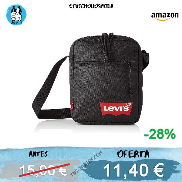 Levi's Men's Mini Crossbody Solid (Red Batwing) Bag, Talla única