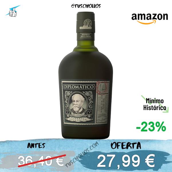 Diplomático Reserva Exclusiva Ron Antiguo de Venezuela, 40 % Vol.