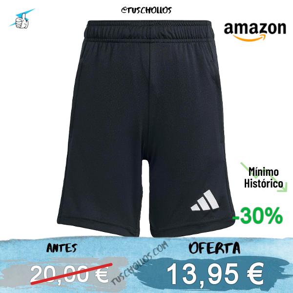 adidas Unisex niños Entrada26 Training Kids Shorts, Black/White, 9-10 Years, 9-10 años