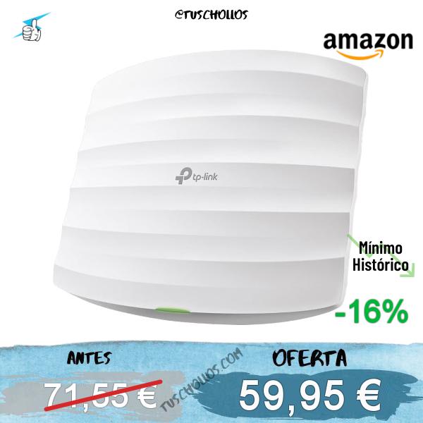 TP-Link EAP245 - Punto de Acceso WiFi AC1750, Doble Banda
