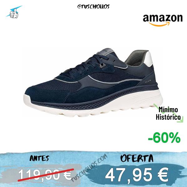 Geox Zapatillas para Hombre U Spherca Actif X1, Color Azul Marino, Talla 39 EU