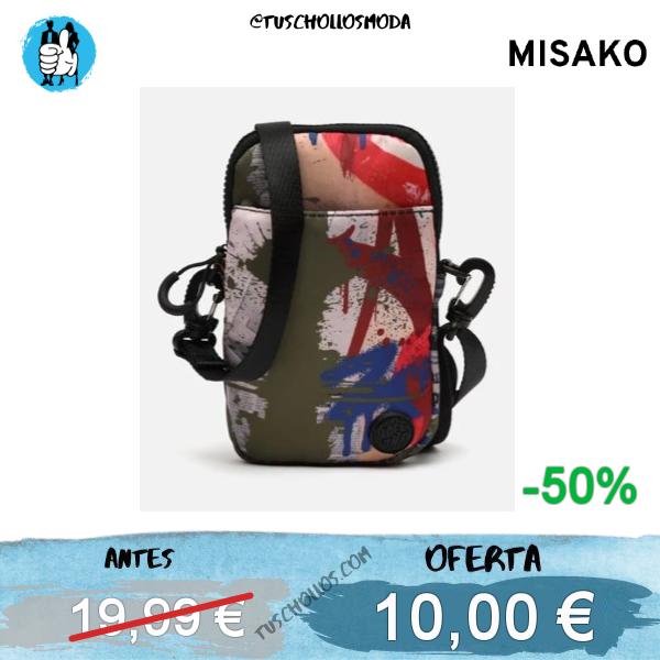 Menphi-2 bolso bandolera mini para móvil de nylon reciclado ED.