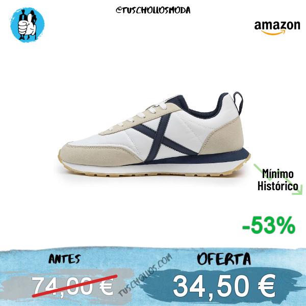 Munich - Zapatillas Unisex Adulto para: Hombre Color: BCO/Marino