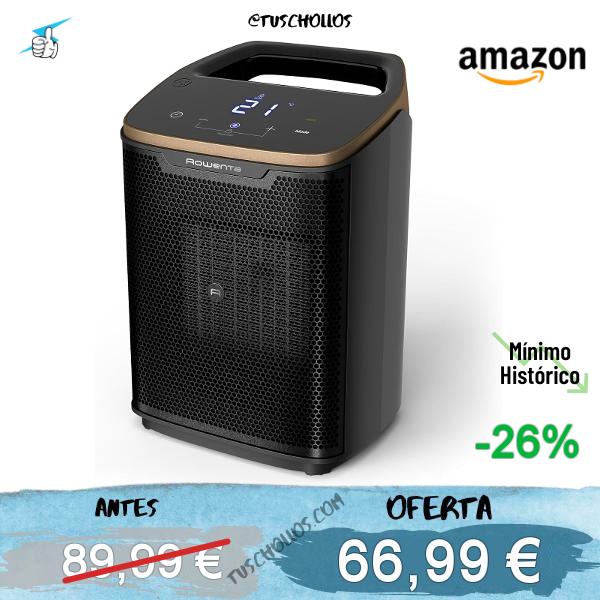 Rowenta Intense Comfort +, Calefactor, Tecnología cerámica potente SO9361