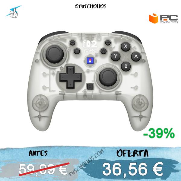 Mando Hori HORIPAD Inalámbrico Hielo Switch 2 Joysticks TMR Turbo Giroscopio