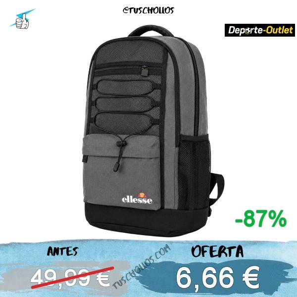 ellesse Cuoio Bungee Storage Mochila 19 L SHBA4973-Gris