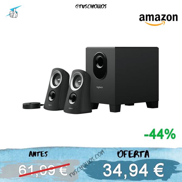 Logitech Z313 Sistema de Altavoces 2,1, 50W