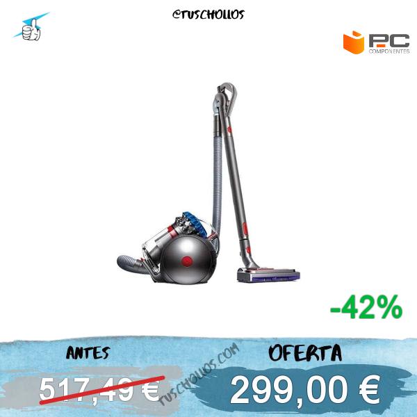 Aspiradora sin Bolsa Dyson Big Ball Absolute 2 Ciclónica Accesorios Níquel