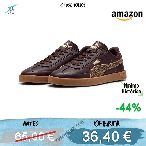 PUMA Zapatillas Club II Era Feline Mujer 39, Chocolate Fondue Soft Taupe Brown, 39 EU