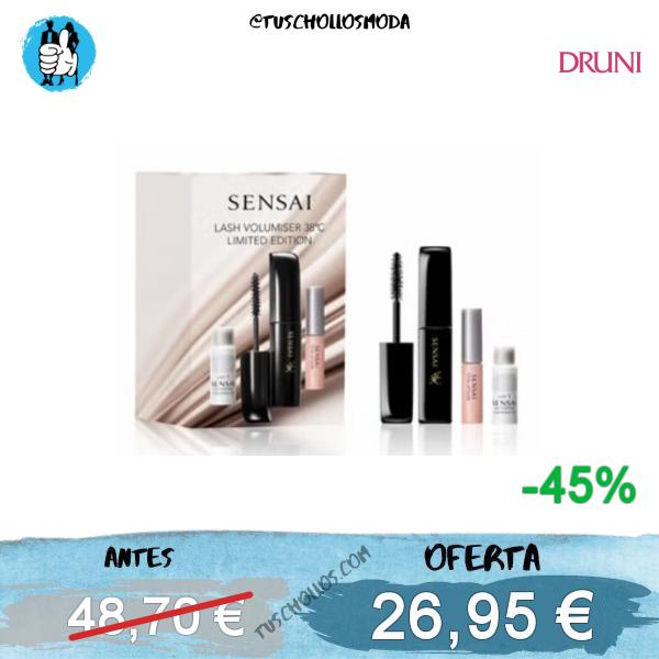 SENSAI Estuche Mascara 38ºC | 1UD Máscara de pestañas separadora y alargadora