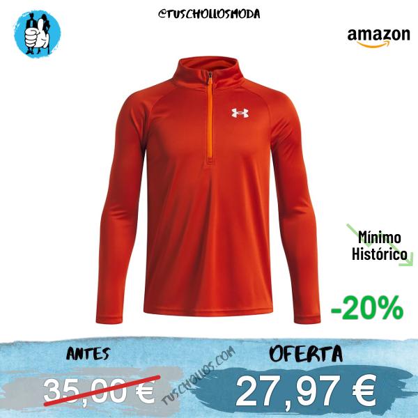 Under Armour Sudadera con Media Cremallera Tech 2.0 Sudadera Niños (Pack de 1)