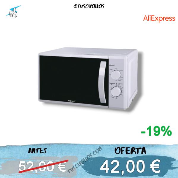 Nevir NVR-6226M microondas Blanco Solo microondas Encimera 20 L 700 W